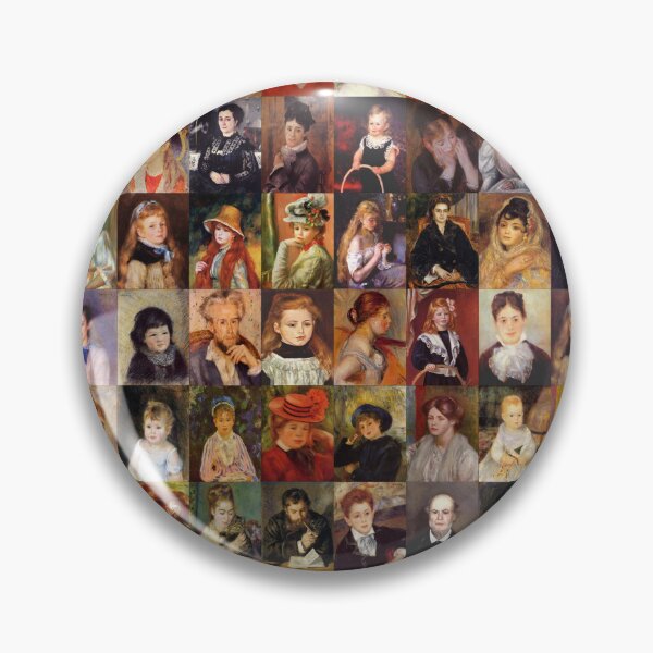 Artikelvorschau, Renoir-Gesichter entworfen und verkauft von Montage-Madness.