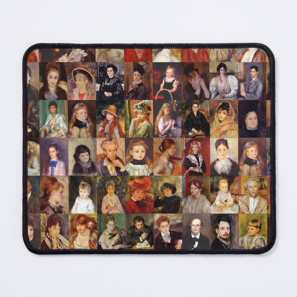 Item preview, Renoir Faces designed and sold by Montage-Madness.