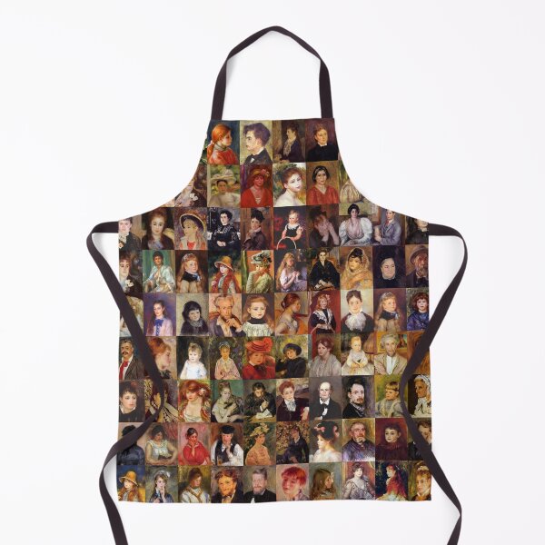 Aperçu de l'œuvre Visages de Renoir créée et vendue par Montage-Madness.