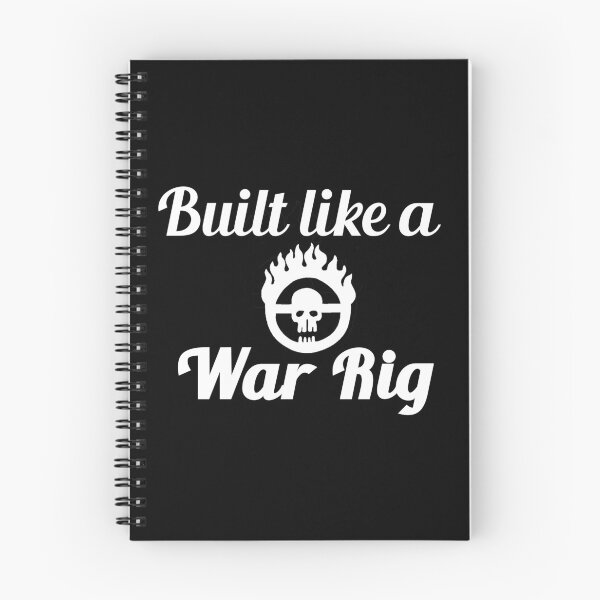Item preview, Built Like a War Rig (White) designed and sold by causa.