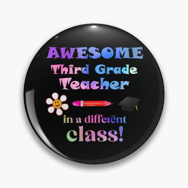 Artikelvorschau, AWESOME Third Grade Teacher in a different class! entworfen und verkauft von captainpeter.