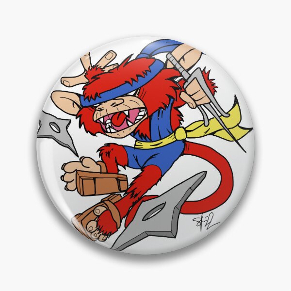 Item preview, Ninja monkey designed and sold by Pittstop.