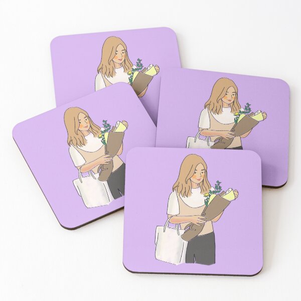 Item preview, Girl with flowers designed and sold by apoorva97singh.