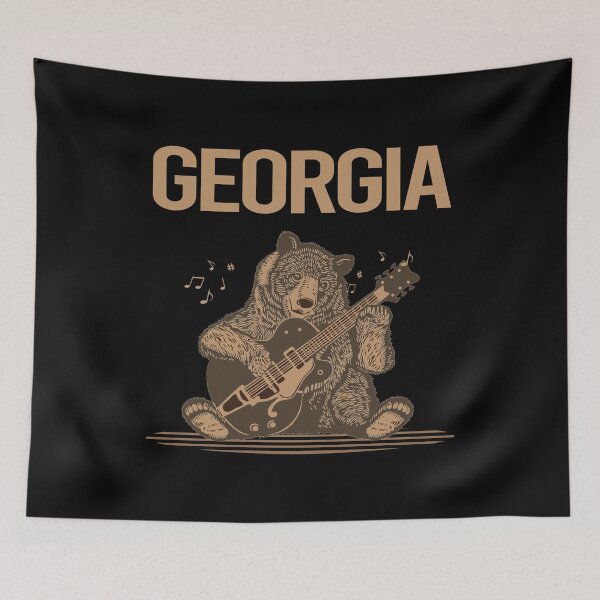 Item preview, Bear With Guitar Georgia designed and sold by hurseslossb.