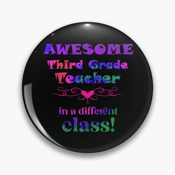 Artikelvorschau, AWESOME Third Grade Teacher in a different class! entworfen und verkauft von captainpeter.
