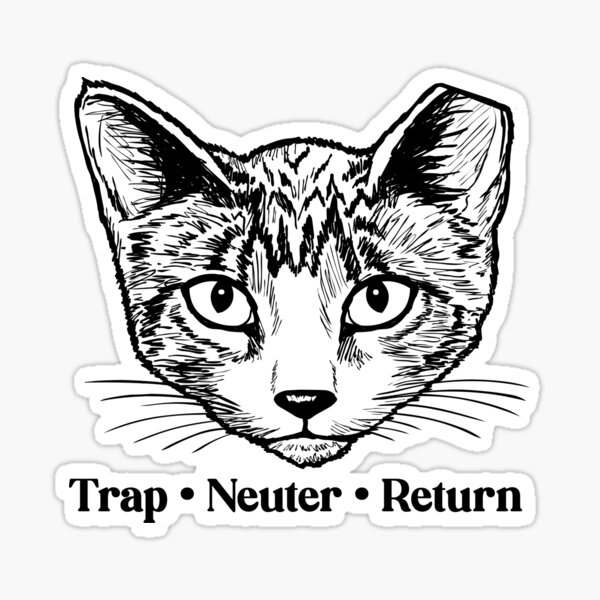 Item preview, TNR Trap Neuter Return Feral Cats Rescue designed and sold by auntfluffy.