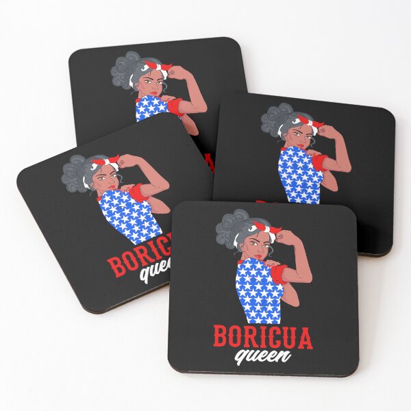 Item preview, Boricua Queen Puerto Rico Puerto Rican Puerto Rico Flag designed and sold by ShopTheStyle.