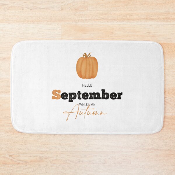 Item preview, Hello September welcome Autumn designed and sold by Vanlucas.