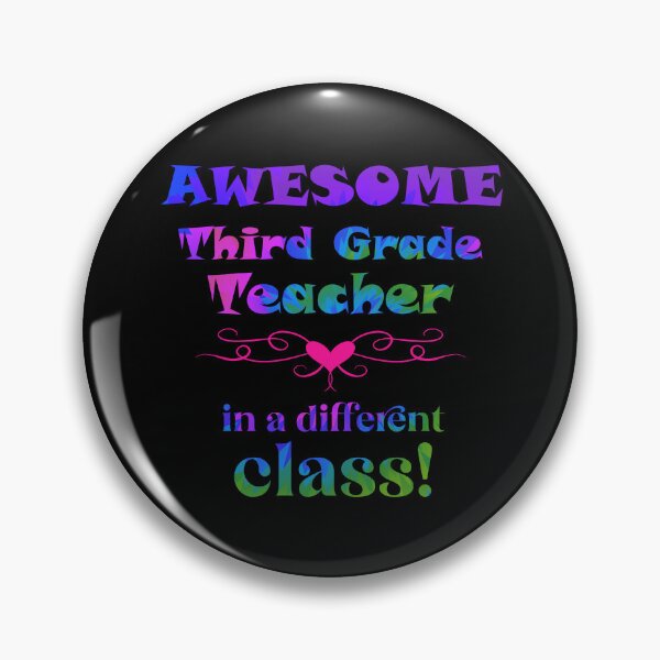 Artikelvorschau, AWESOME Third Grade Teacher in a different class! entworfen und verkauft von captainpeter.