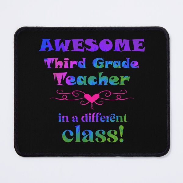 Item preview, AWESOME Third Grade Teacher in a different class! designed and sold by captainpeter.