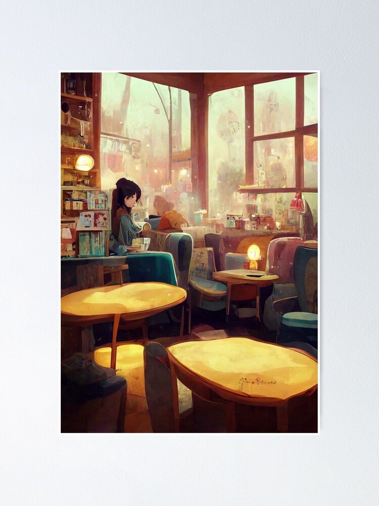  Cozy Anime Coffee Shop