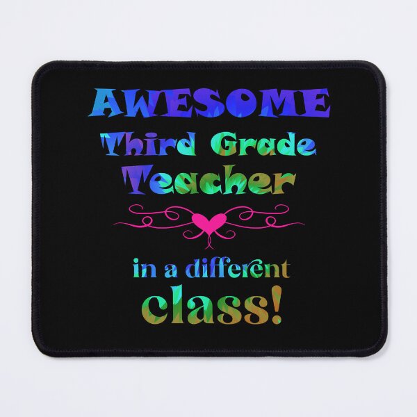 Item preview, AWESOME Third Grade Teacher in a different class! designed and sold by captainpeter.