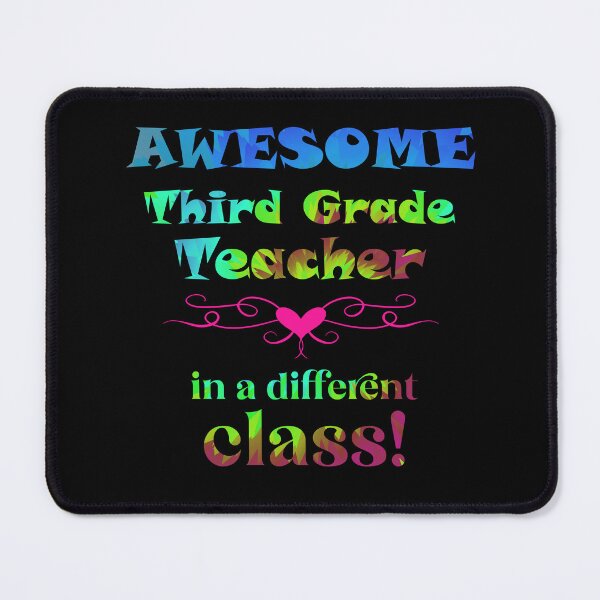 Item preview, AWESOME Third Grade Teacher in a different class! designed and sold by captainpeter.