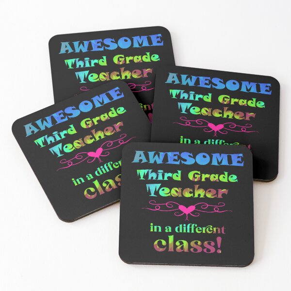 Item preview, AWESOME Third Grade Teacher in a different class! designed and sold by captainpeter.