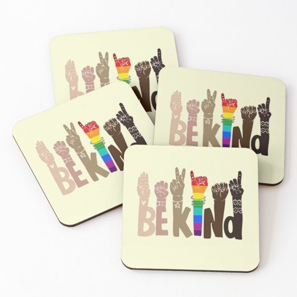 Item preview, Be Kind Rainbow  designed and sold by HubmanCoop.