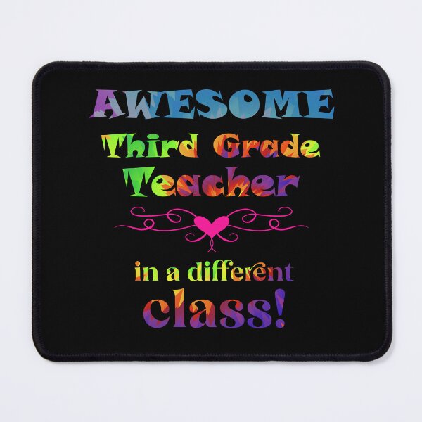 Item preview, AWESOME Third Grade Teacher in a different class! designed and sold by captainpeter.