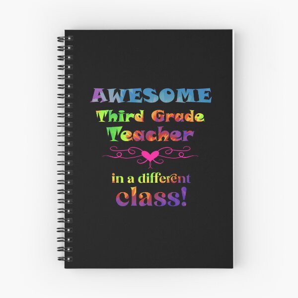 Item preview, AWESOME Third Grade Teacher in a different class! designed and sold by captainpeter.