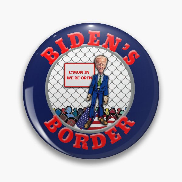 Item preview, BIDEN'S BORDER C'MON IN WE'RE OPEN designed and sold by carolina1.