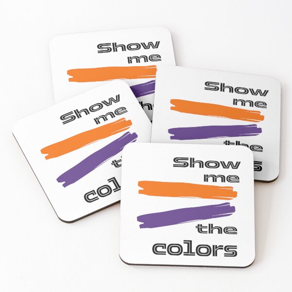Item preview, Show me the colors orange and purple designed and sold by RemieJames.