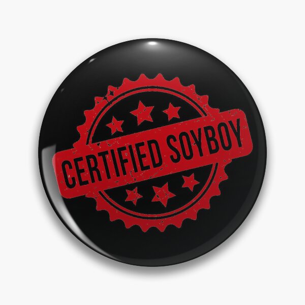 Item preview, Certified Soyboy Funny Stamp Seal Design designed and sold by WalterBenson.