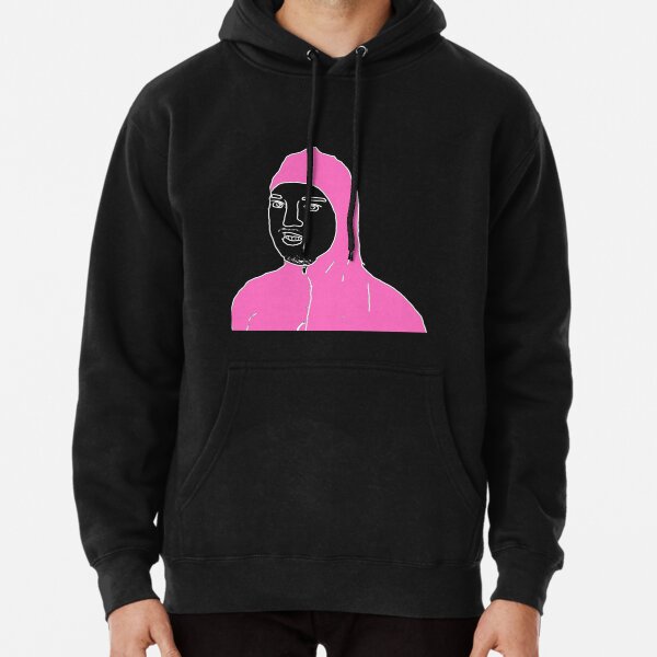 pink guy hoodie