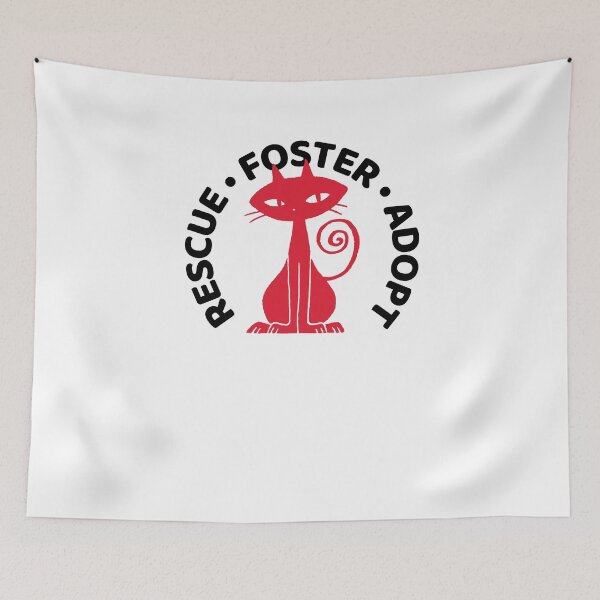 Item preview, Rescue Foster Adopt cats and kittens designed and sold by auntfluffy.