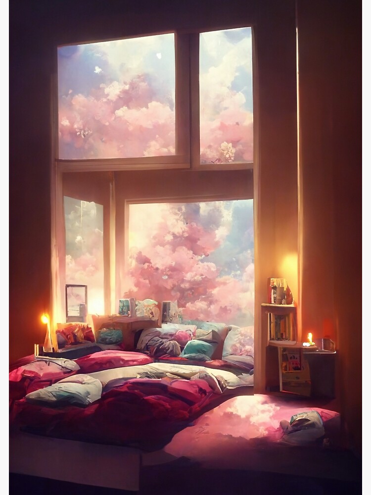 Download Anime Bedroom Background | Wallpapers.com