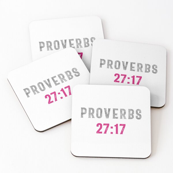 Item preview, Bible verse Proverbs 27:17, iron sharpens iron designed and sold by StohlerPhotos.