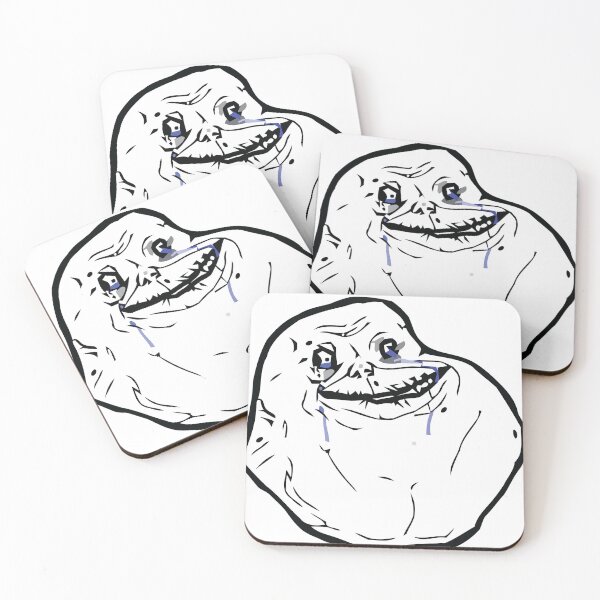 Item preview, Forever Alone designed and sold by unionpride.