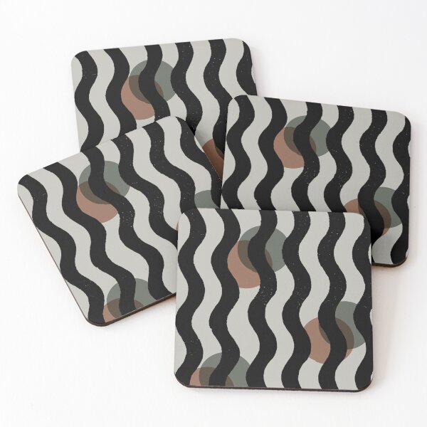 Item preview, Clay + Sage - Squiggles & Dots designed and sold by jamdesignstudio.