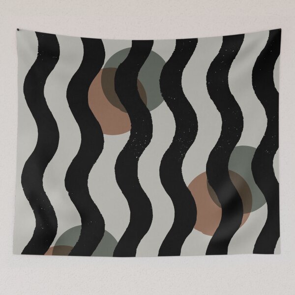 Item preview, Clay + Sage - Squiggles & Dots designed and sold by jamdesignstudio.