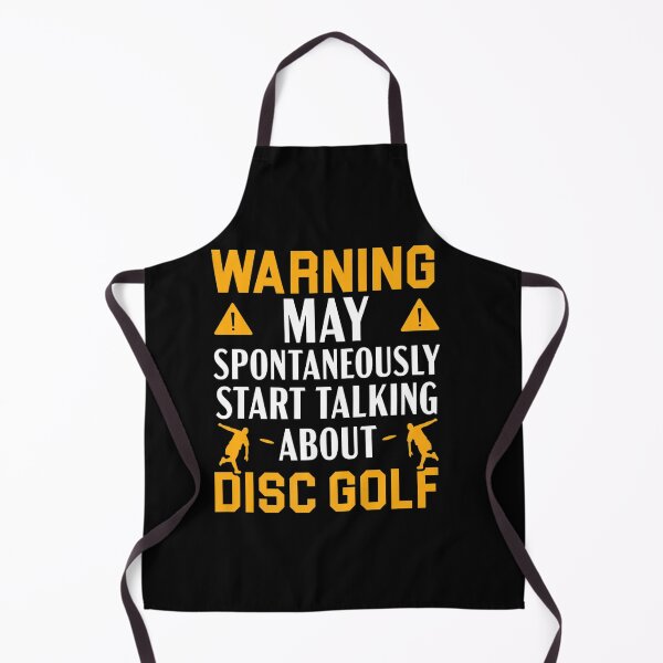 Item preview, WARNING MAY SPONTANEOUSLY START TALKING ABOUT DISC GOLF designed and sold by sobriowslen.