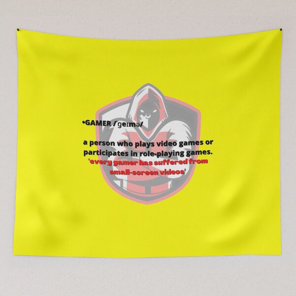 Item preview, gamer , a person who plays video game  designed and sold by elcornershop.