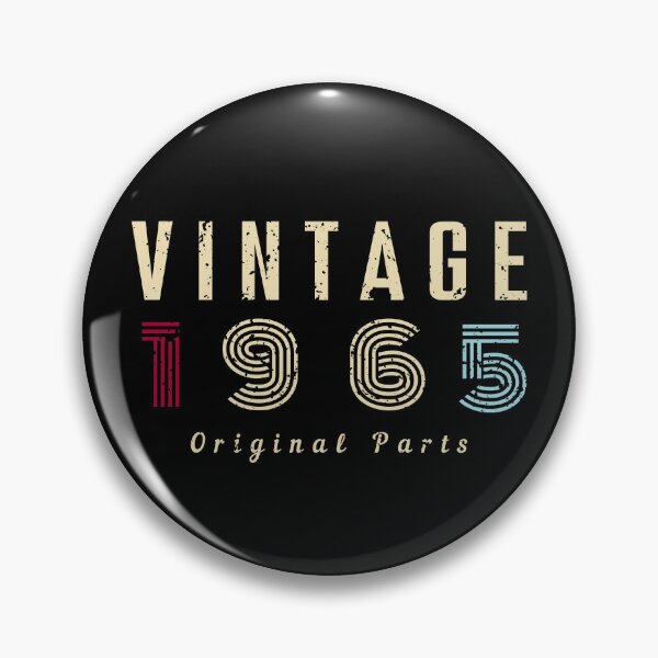 Artikelvorschau, Birthday Shirts for Men - Vintage Original Parts 1965- Retro Birthday Grunge Texture Design entworfen und verkauft von Uaryan.