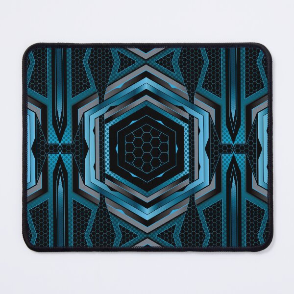 Item preview, Blue Tech Pattern designed and sold by ArgusButler.