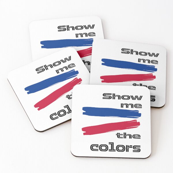Item preview, Show me the colors blue and red b designed and sold by RemieJames.
