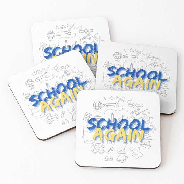 Item preview, School again designed and sold by SAADcreation.