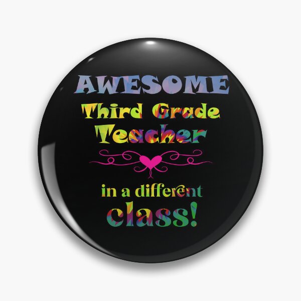 Artikelvorschau, AWESOME Third Grade Teacher in a different class! entworfen und verkauft von captainpeter.