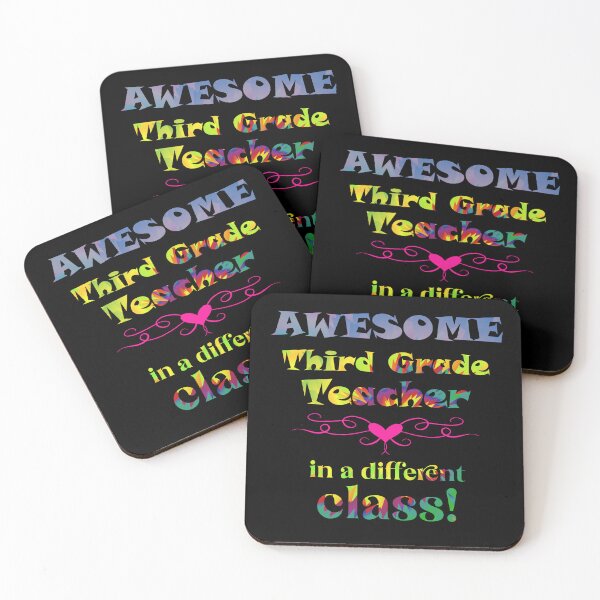 Item preview, AWESOME Third Grade Teacher in a different class! designed and sold by captainpeter.