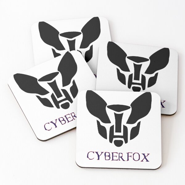 Item preview, CyberFox - the cyber fox in black with raised ears designed and sold by Kminos.