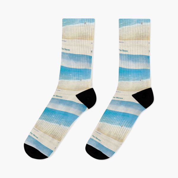 Item preview, The Waves Virginia Woolf Literary Art for Book Lovers, Coastal Art designed and sold by RedHillPrints.