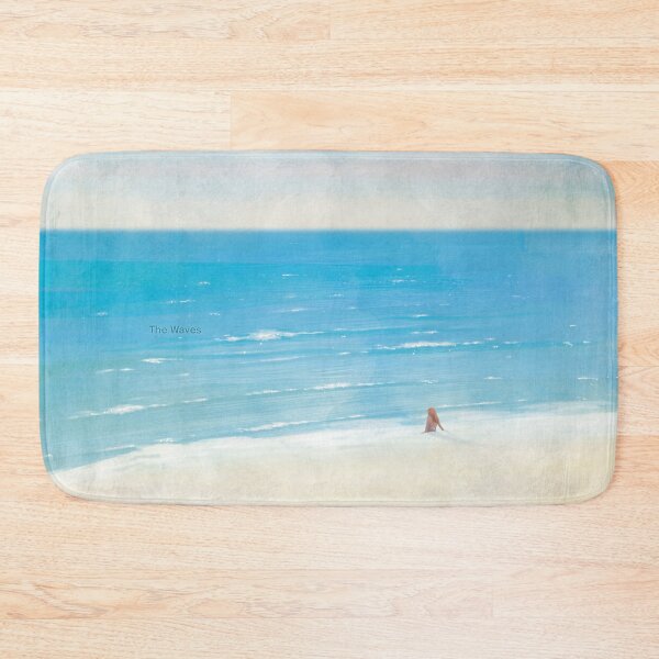 Item preview, The Waves Virginia Woolf Literary Art for Book Lovers, Coastal Art designed and sold by RedHillPrints.