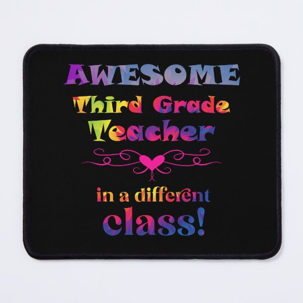 Item preview, AWESOME Third Grade Teacher in a different class! designed and sold by captainpeter.