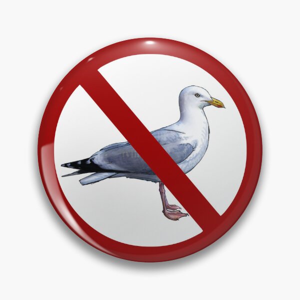 Item preview, no seagulls allowed designed and sold by bapsi.