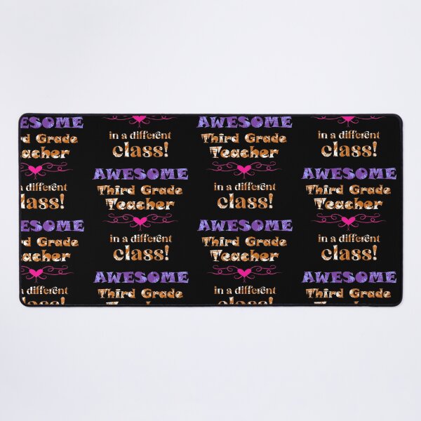 Item preview, AWESOME Third Grade Teacher in a different class! designed and sold by captainpeter.