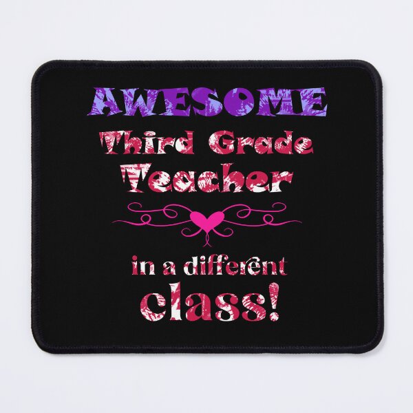 Item preview, AWESOME Third Grade Teacher in a different class! designed and sold by captainpeter.
