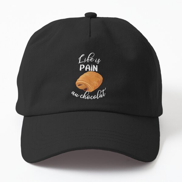 Item preview, La vie est Pain Au Chocolat Funny French Pastry Chocolate designed and sold by TheInkElephant.