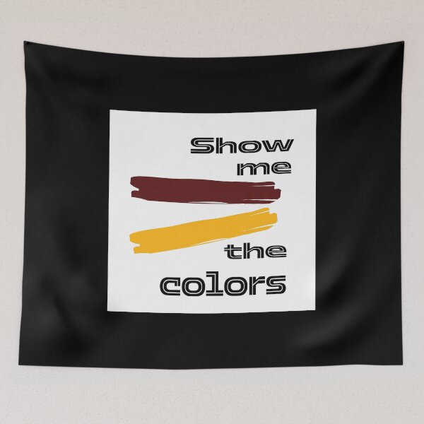 Item preview, Show me the colors burgundy and gold  designed and sold by RemieJames.