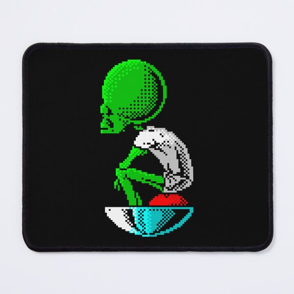 Item preview, The Mekon Alien Leader 8 bit art designed and sold by 8FistsofTees.