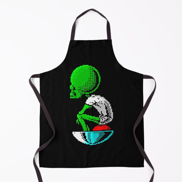 Item preview, The Mekon Alien Leader 8 bit art designed and sold by 8FistsofTees.